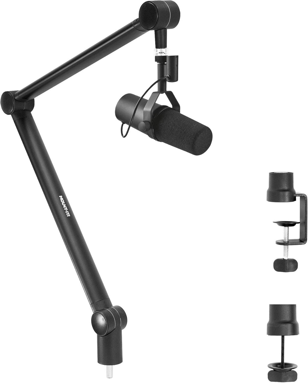 Adjustable Microphone Boom Arm with Cable Management, Pack of 2 Z65069