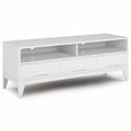 White 60 inch TV Media Stand H56433