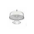 Clear Small Cake Stand with Dome T11113
