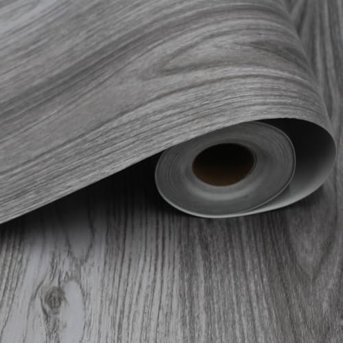 Peel and Stick Vinyl Flooring Roll Wood Grain Waterproof G192046