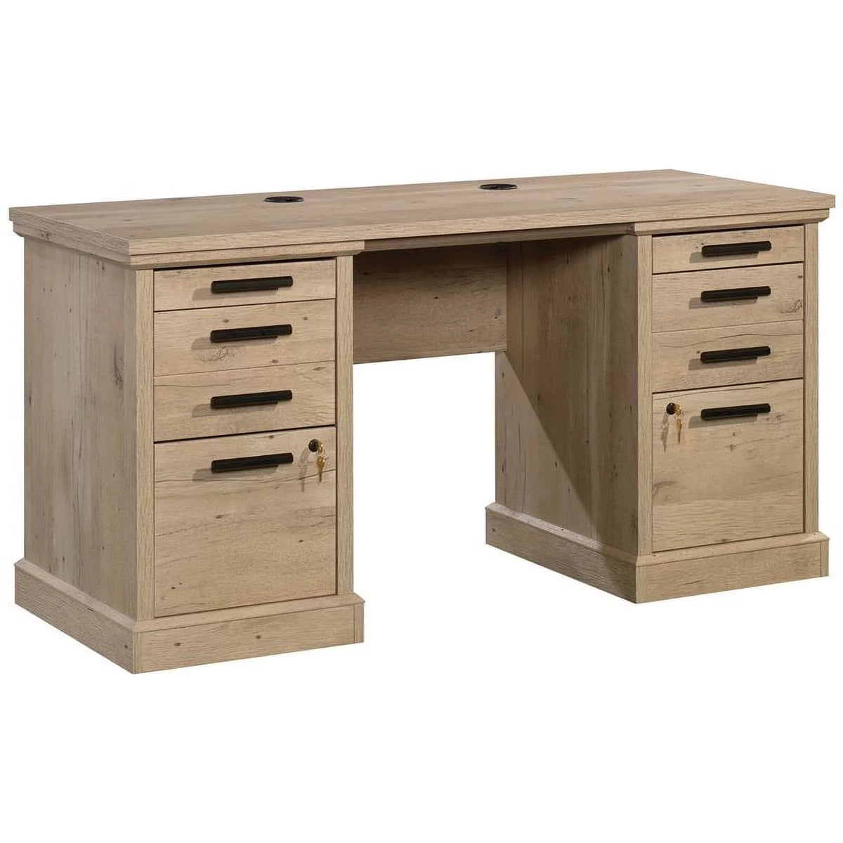 2-Piece Credenza Desk & Filing Cabinet Set M2847