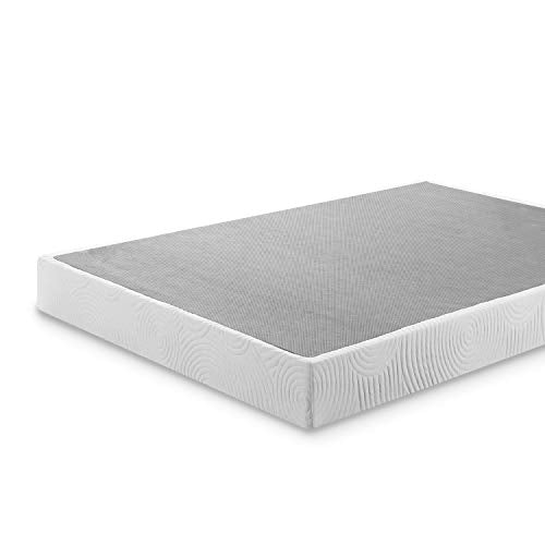 Queen White 9 Inch Metal Box Spring D203