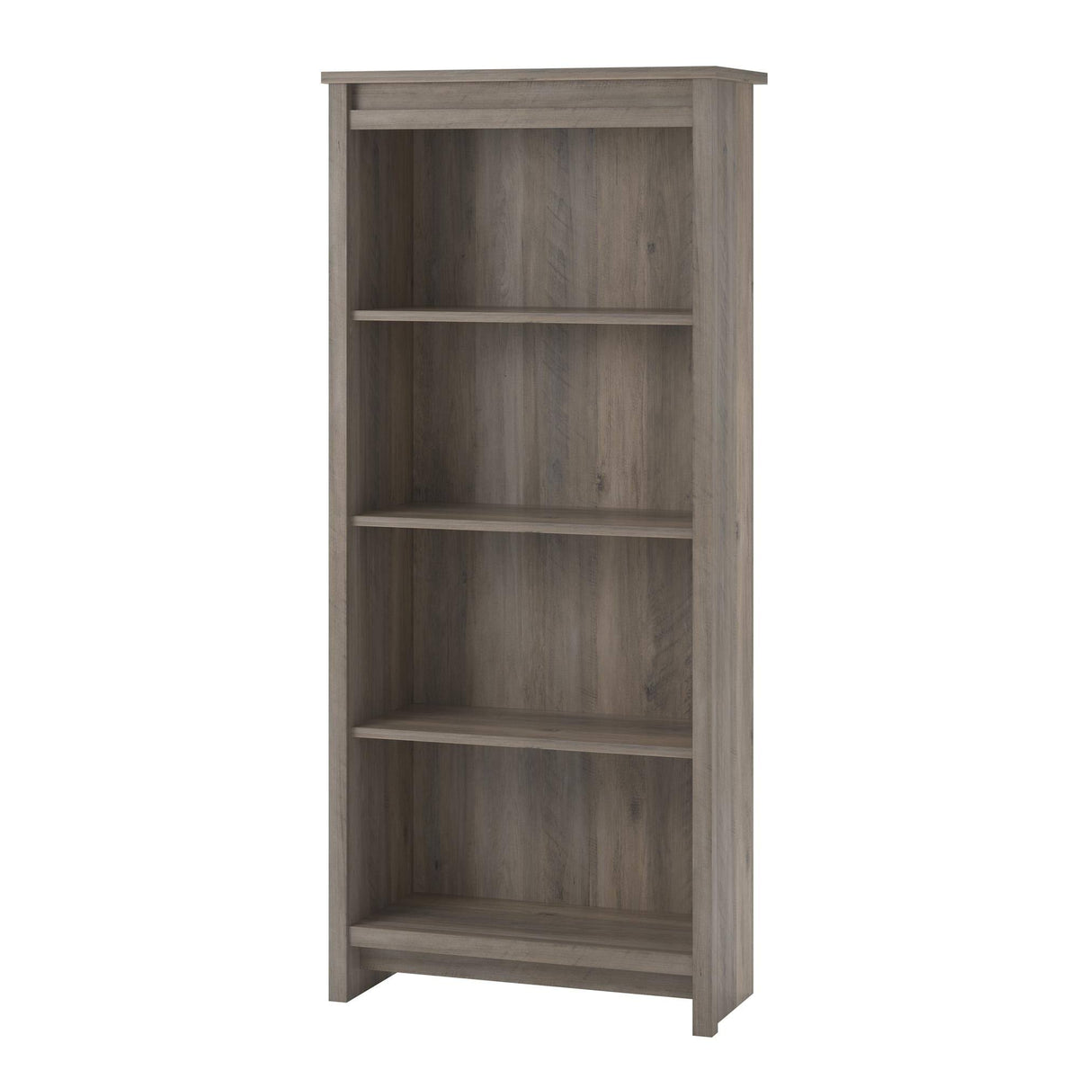 Ivory Oak 4 Shelf Bookcase X280