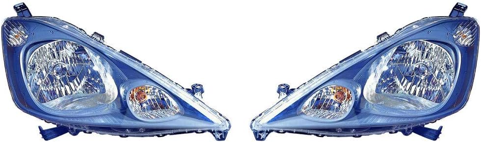 Headlight Assembly Pair for Honda Fit 2009-2014 B59217