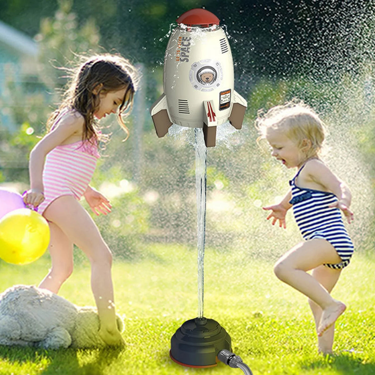 Rocket Launcher Outdoor Water Pressure Lift Sprinkler I480