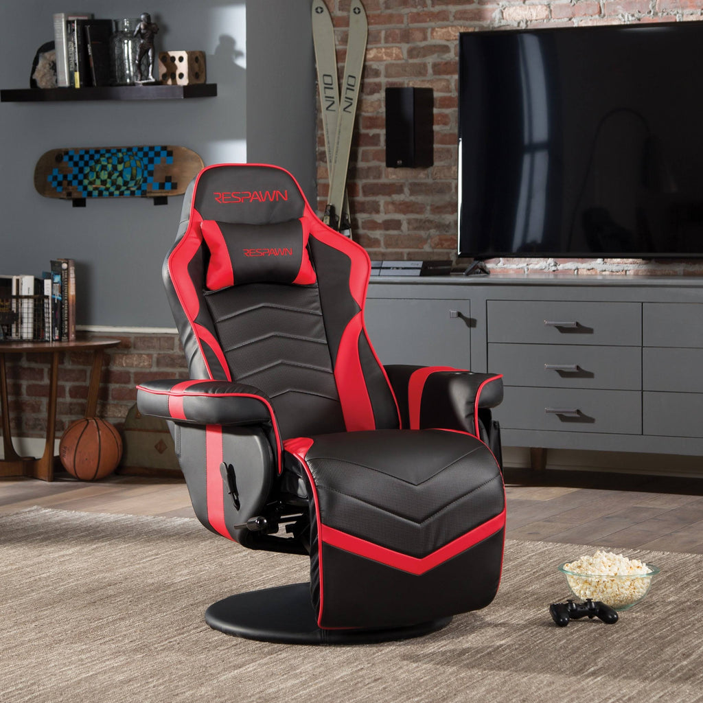 Racing Style Gaming Recliner Red A190765