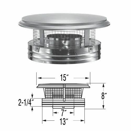 7DP-VC Chimney Cap G4694