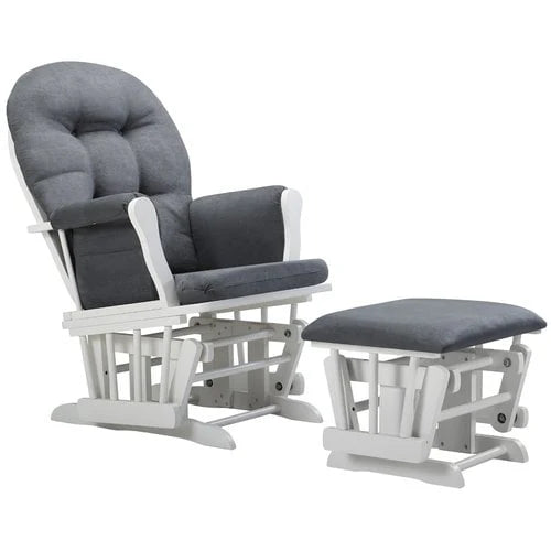 Windsor Glider and Ottoman, Natural w/ Beige Cushion K472555