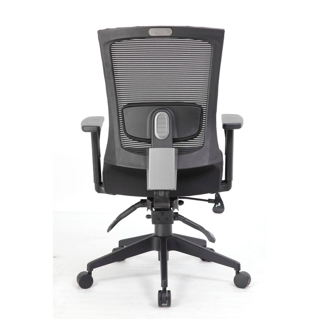 Black Mesh Back Task Chair with Seat Slider M993