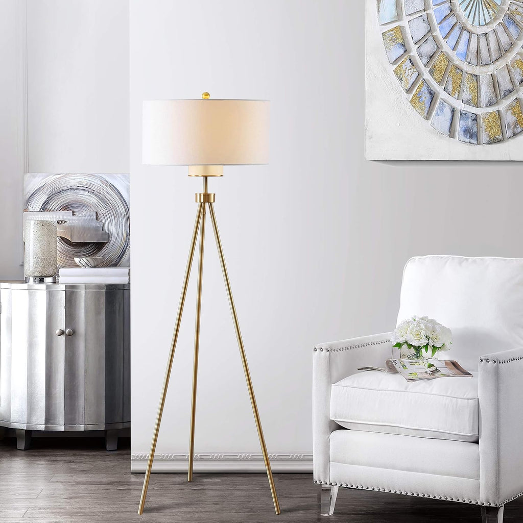 Brass and Gold Floor Lamp T934