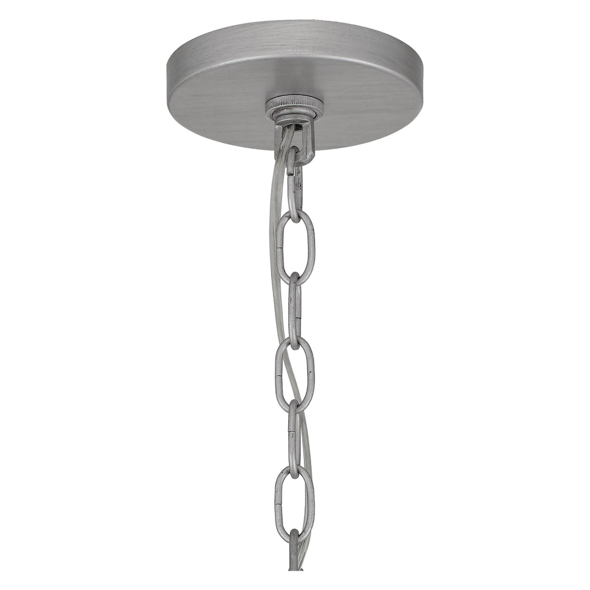 Four Light Pendant Grey Ash H582