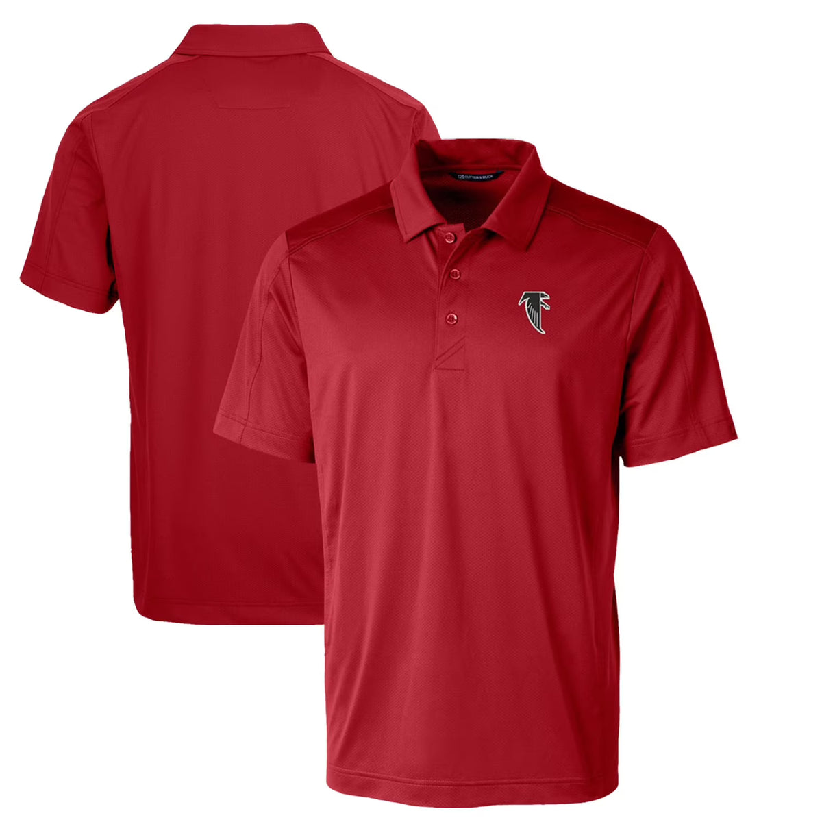 Red Atlanta Falcons Big & Tall Textured Stretch Polo R554891