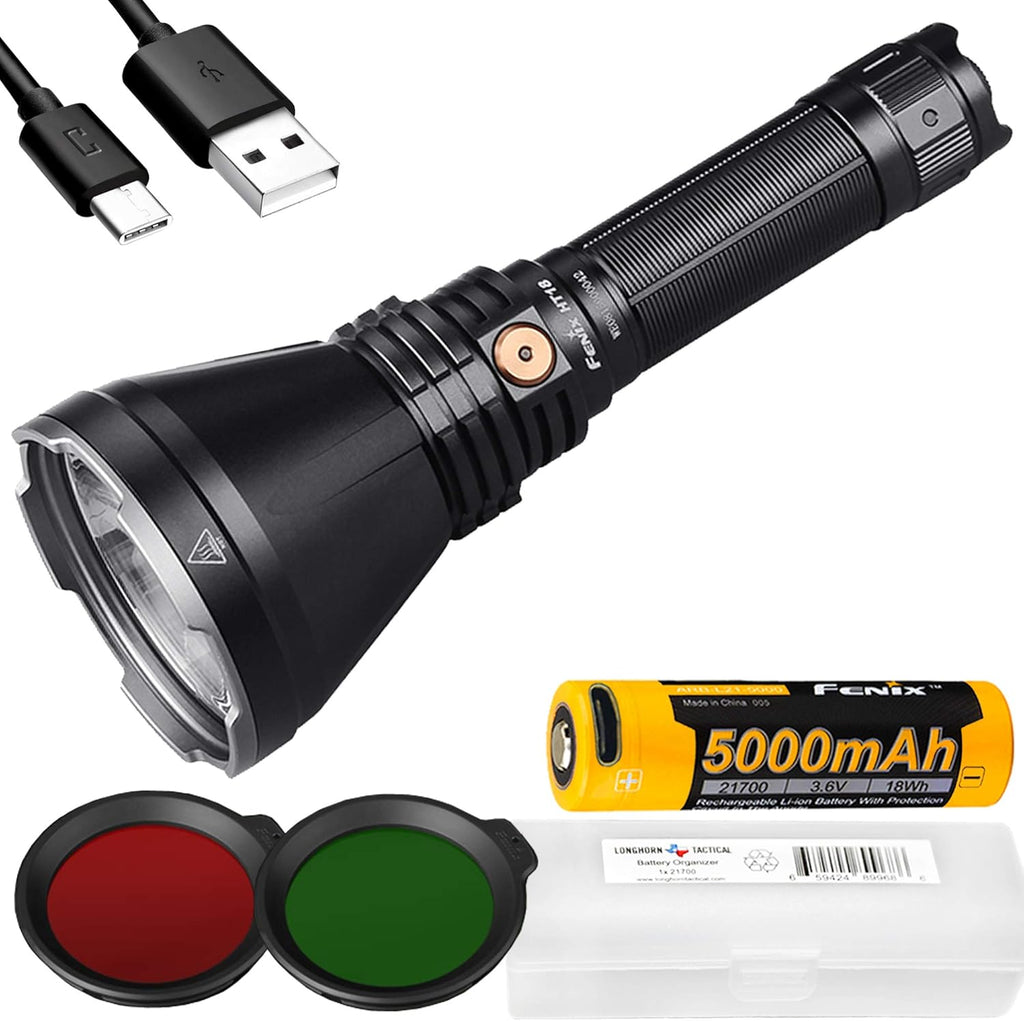 1500 Lumen Long-Range Rechargeable Hunting Light and Battery Case X6040