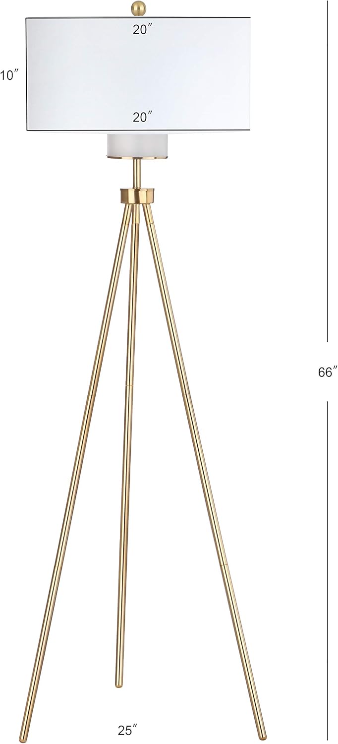 Brass and Gold Floor Lamp T934