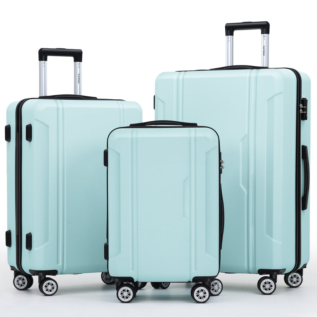 3 Piece Hard Shell Luggage Set with TSA Lock M25239