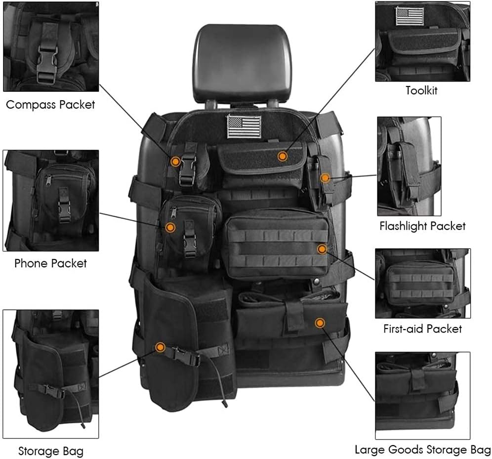 Universal Tactical Seat Cover Pack of 2 C13143