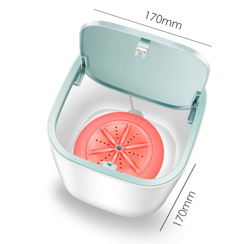 Portable Rotating Laundry Barrel Washer J69969