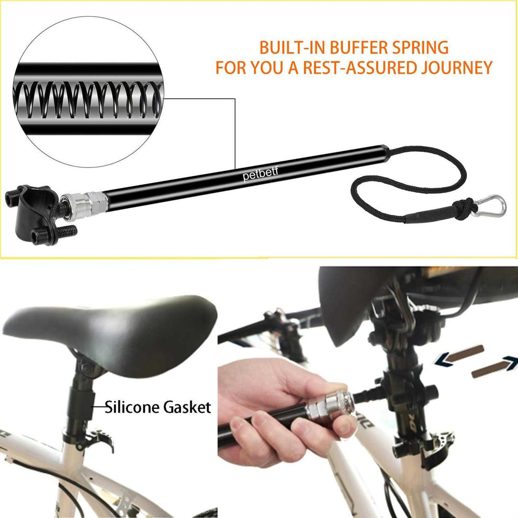 Hands Free Retractable Bicycle Dog Leash X788