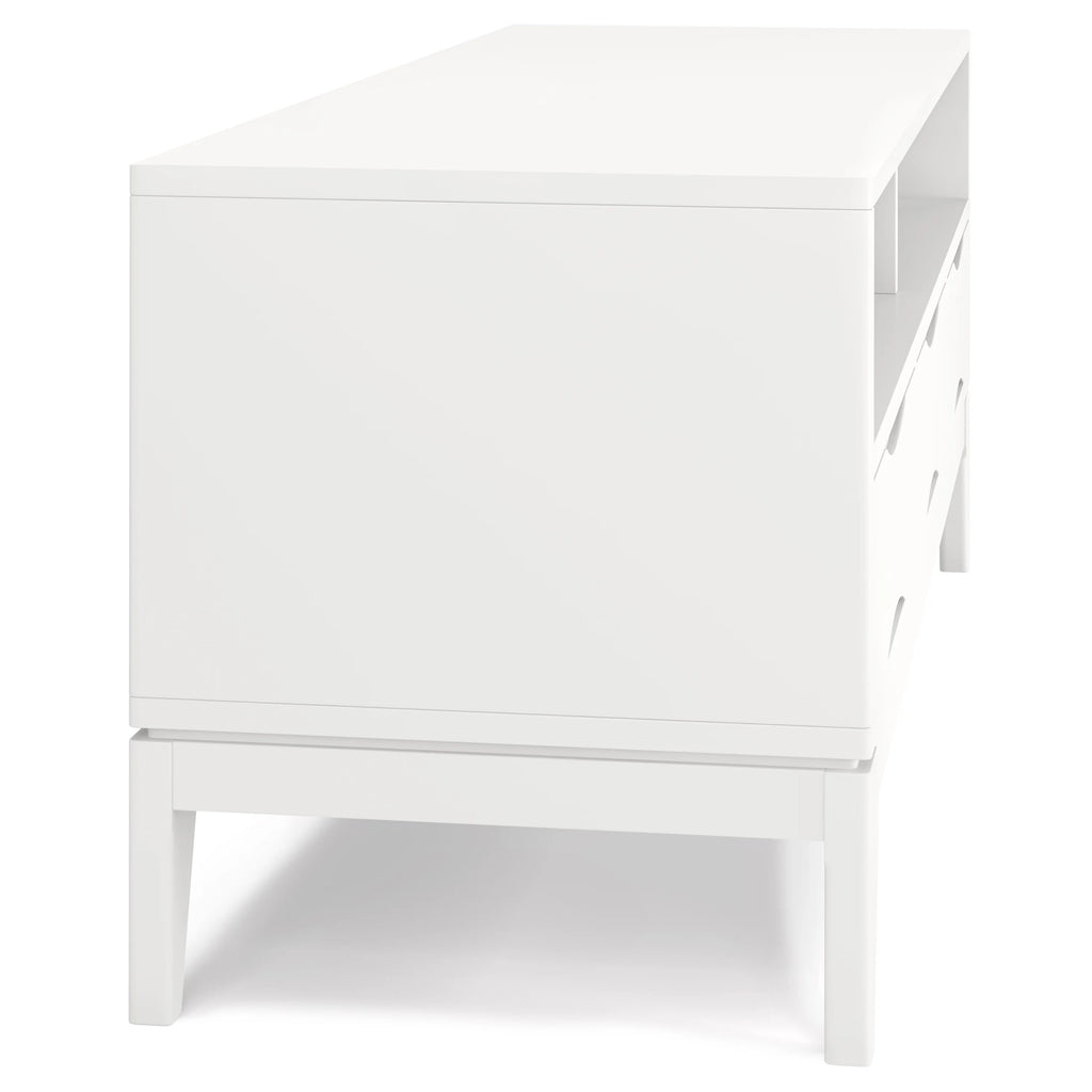 White 60 inch TV Media Stand H56433