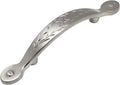 10 Pack Satin Nickel Cabinet Hardware Handle Pull, 3 Inch Hole Centers, 5-3/4 Overall Length L2259