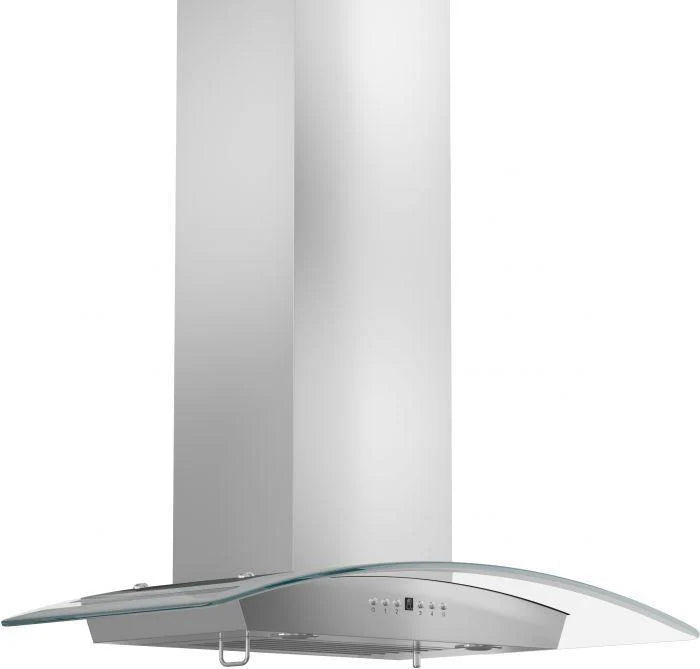 30 in. Stainless Steel Indoor Wall Range Hood with Crown Molding N277215
