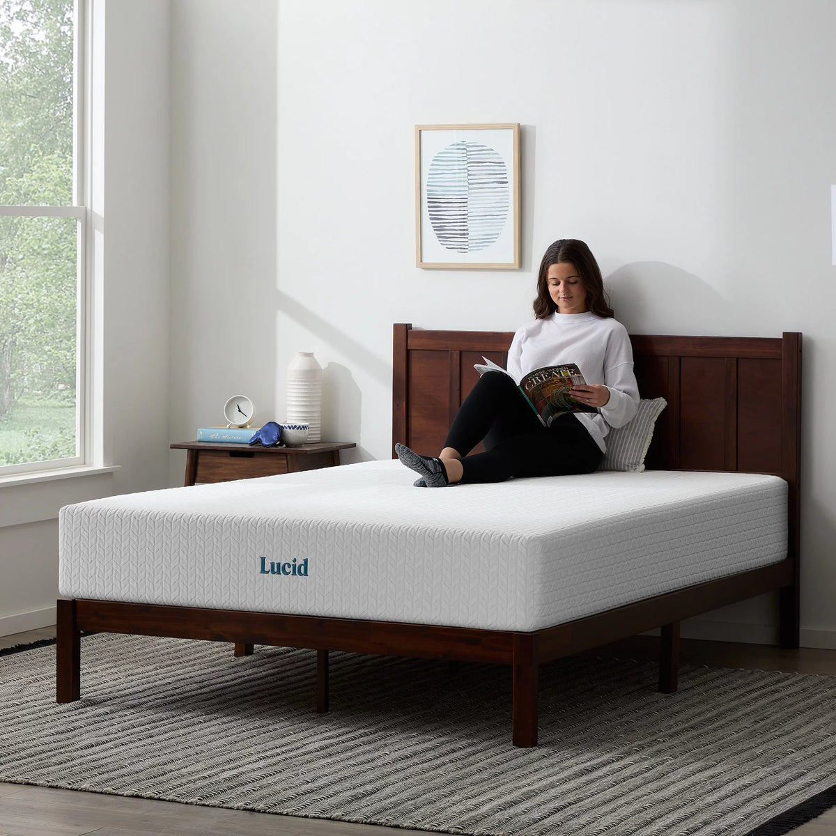 10 Gel Memory Foam Mattress Queen E7286