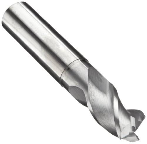 Carbide Corner Radius End Mill, Long Reach, TiCN Finish, 3-Flute E15742