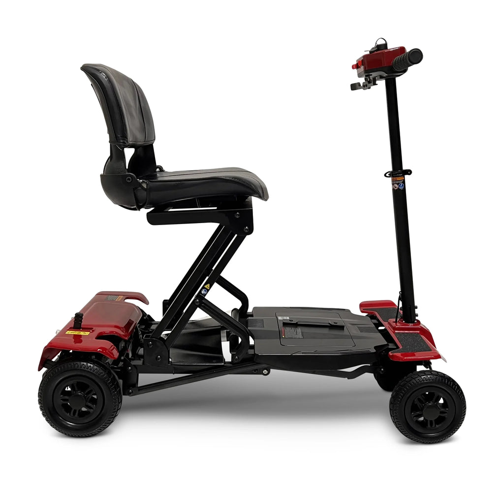 4-Wheel Foldable Electric Mobility Scooter with Extended Battery B24937