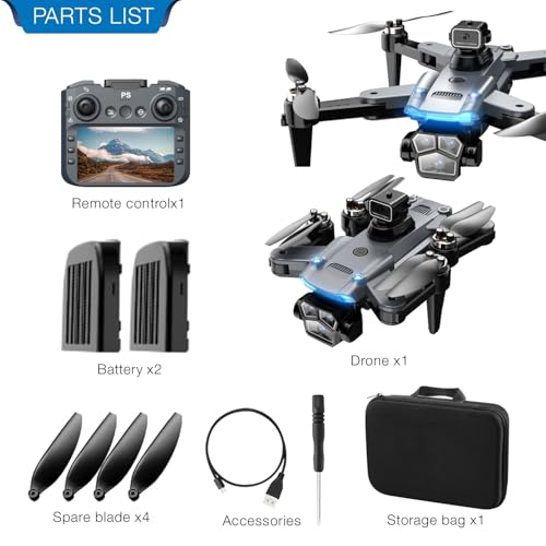 4.3-Inch HD Screen Remote Control Drone with Dual Cameras H162012