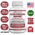 Blood Pressure Support Supplement 90 Capsules G20379