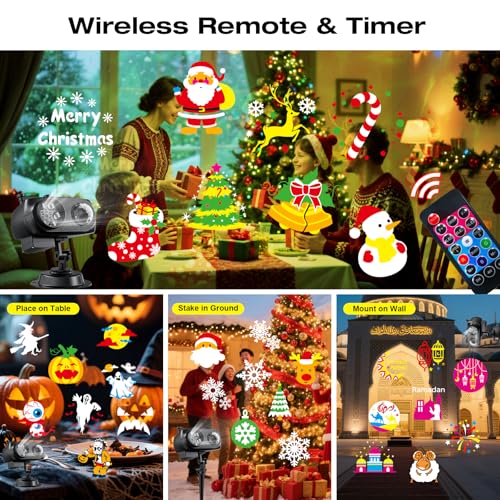 Christmas Halloween Outdoor Projector Lights U127
