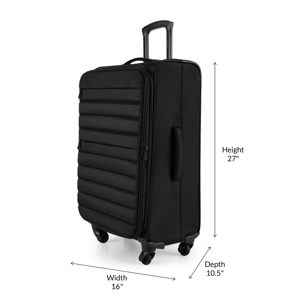 20" Black Softside Luggage F8357