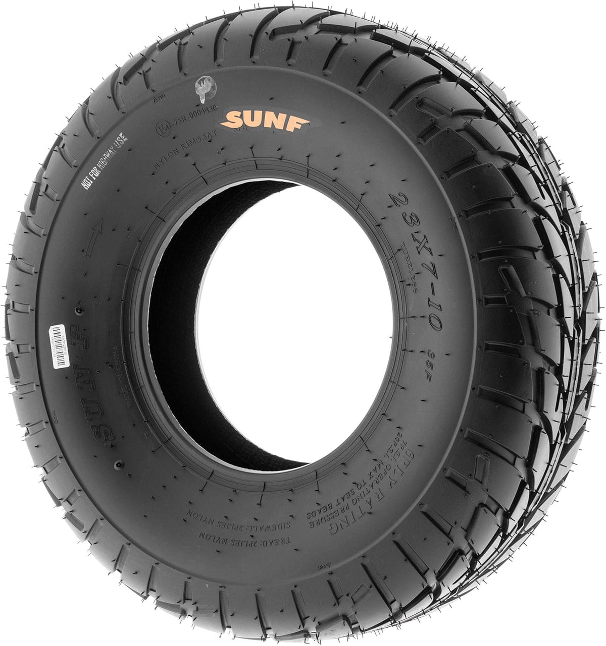 Pair of 2 ATV UTV Tires 19x6-10, 6 PR, Tubeless O88652