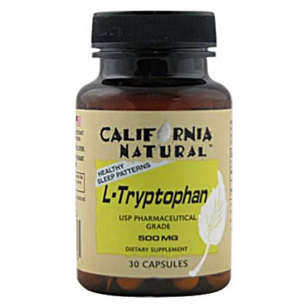 L-Tryptophan 500 Mg Capsules 2 Pack D721