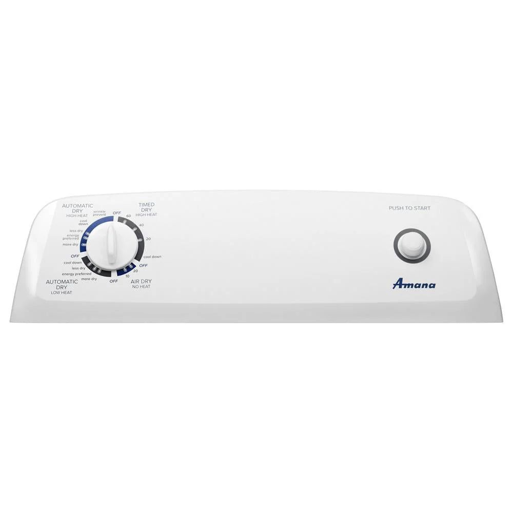 White Top Load Gas Dryer Q907088