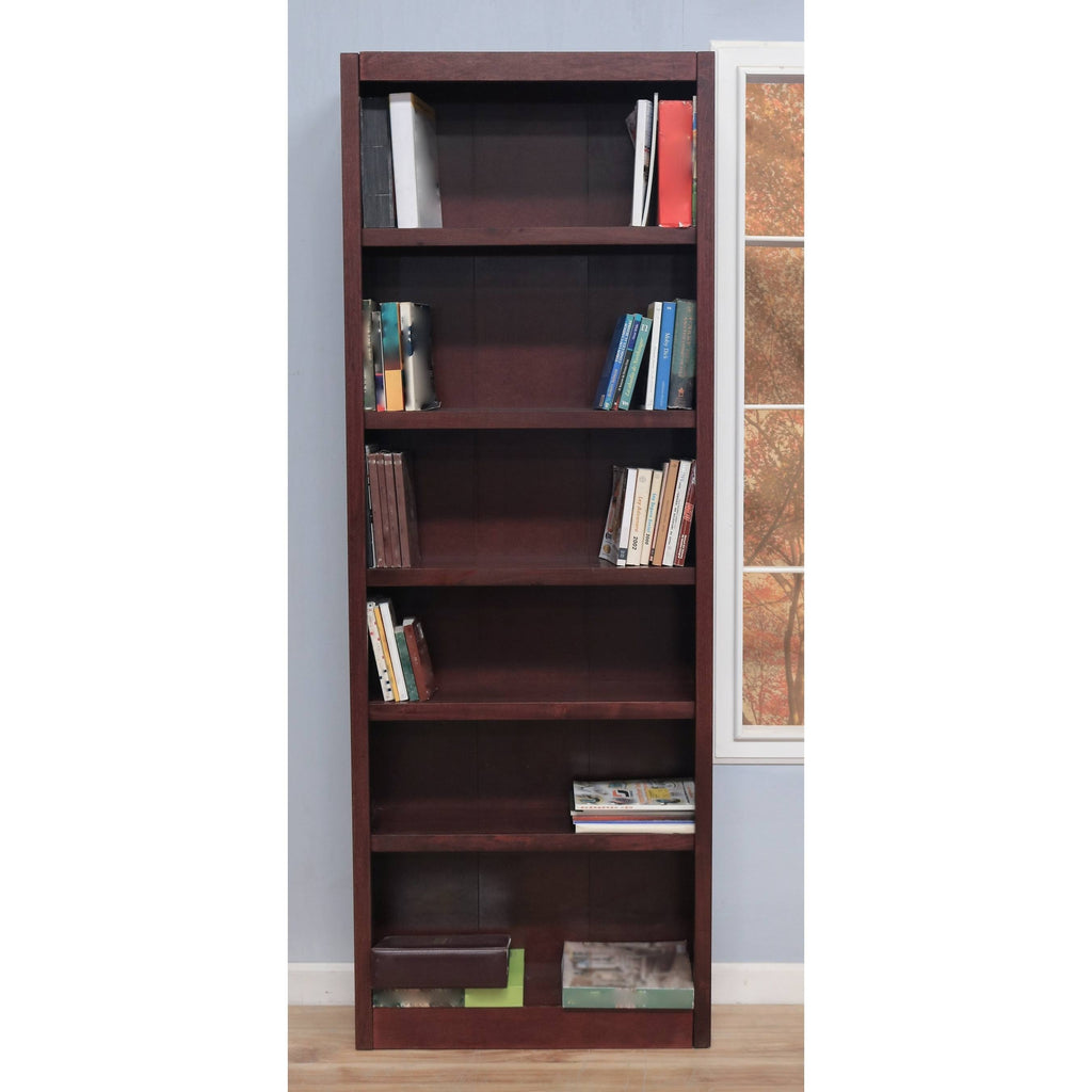 Cherry 6 Shelves Bookcase B994