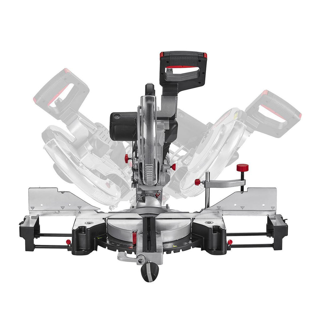 12 in. Dual-Bevel Sliding Compound Miter Saw with LED and Laser Guide S73465