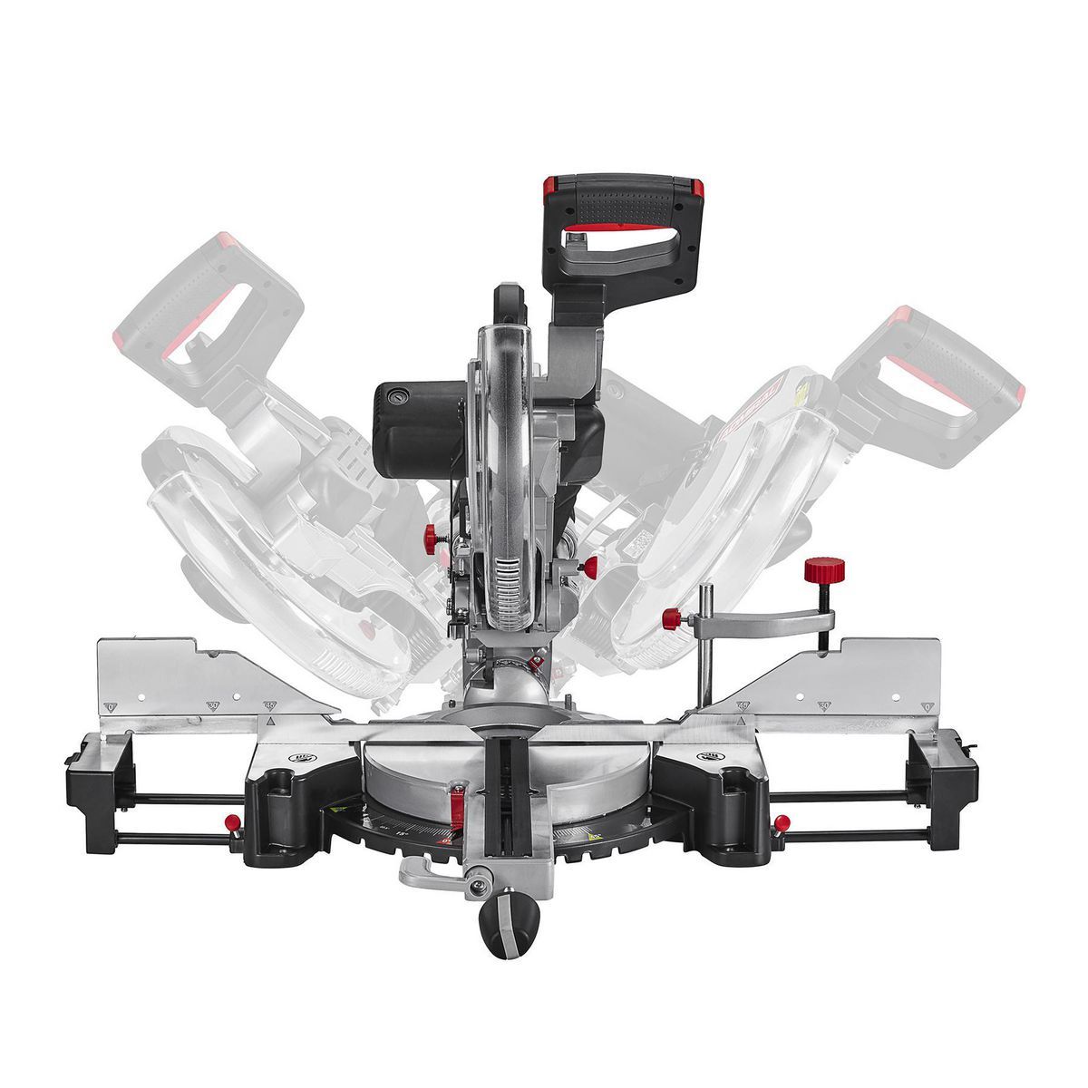12 in. Dual-Bevel Sliding Compound Miter Saw with LED and Laser Guide S73465