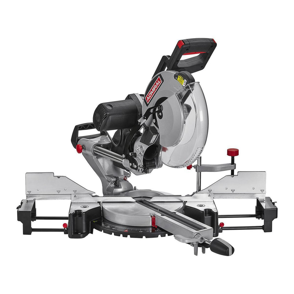 12 in. Dual-Bevel Sliding Compound Miter Saw with LED and Laser Guide S73465