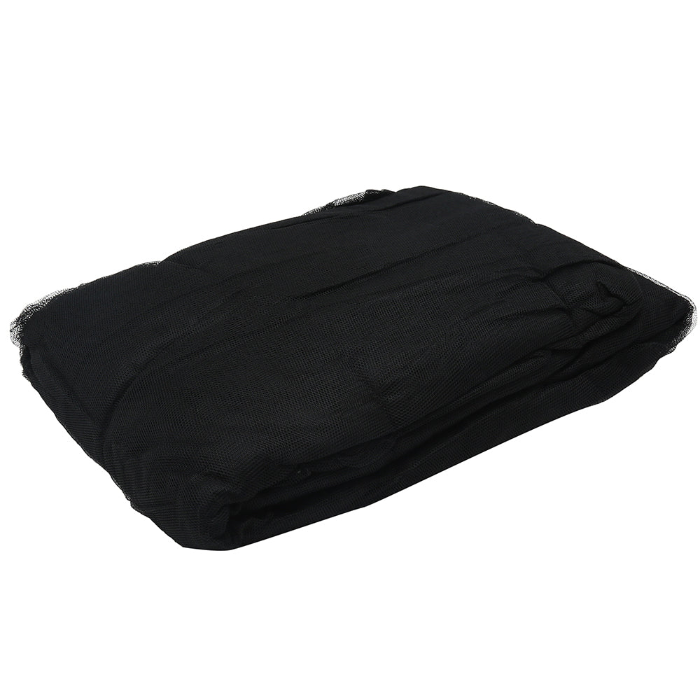 Black Mosquito Net Canopy for Double Beds M9113