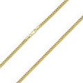 10K Yellow Gold 2.2mm Hollow Wheat Chain Necklace, 22 Inches M506423