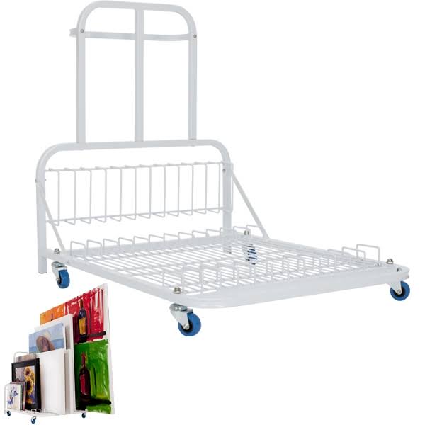 Art and Canvas Keeper Large Floor Model with Casters/Handle D55056