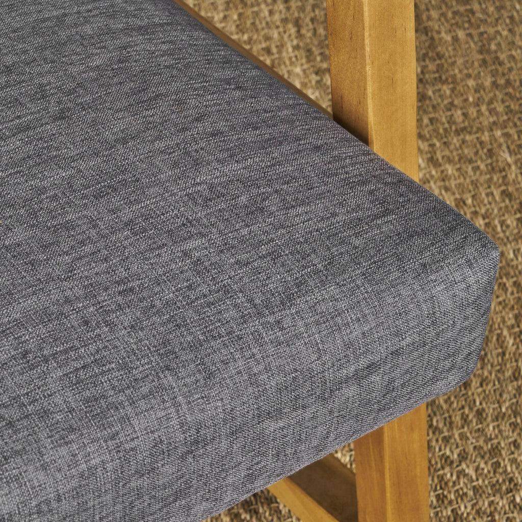 Muted Blue Fabric Rocking Chair W148