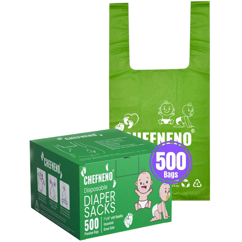 Disposable Biodegradable Unscented Diaper Bag B300408