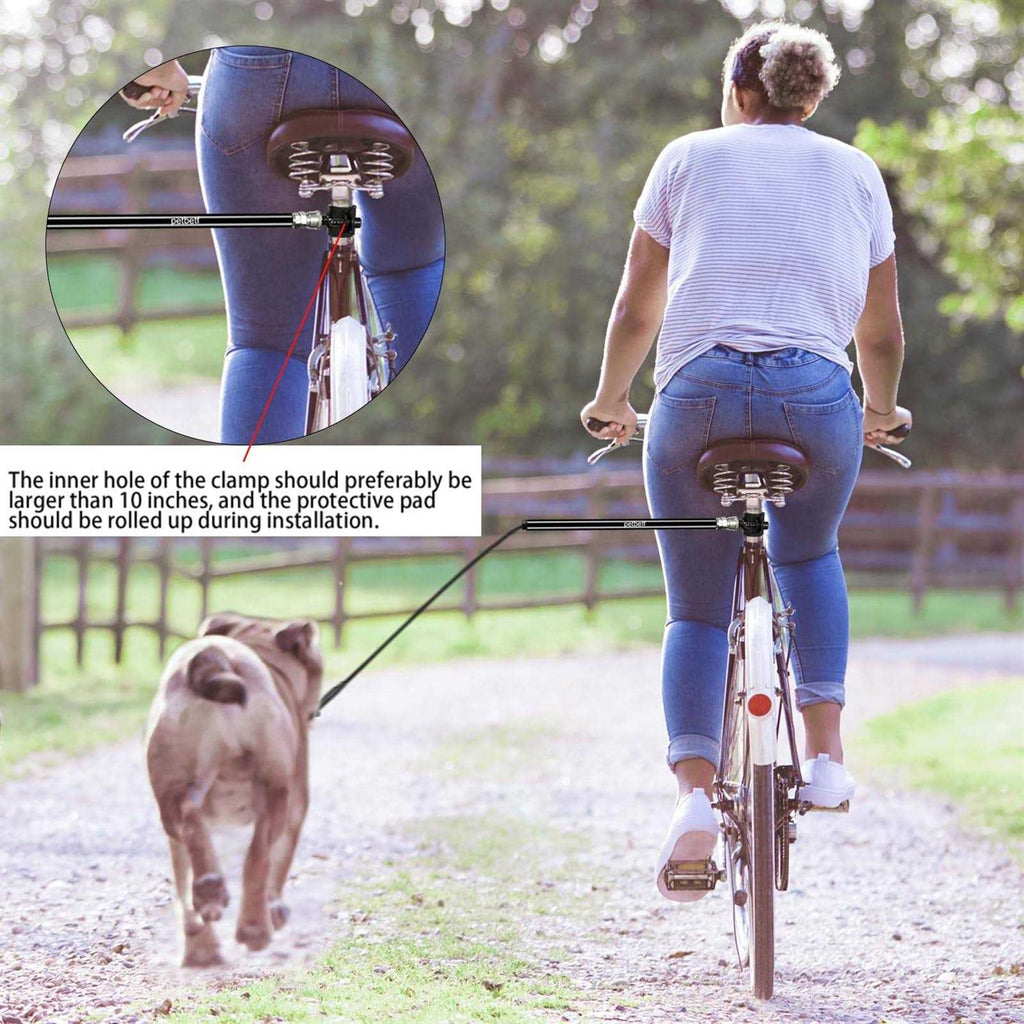 Hands Free Retractable Bicycle Dog Leash X788