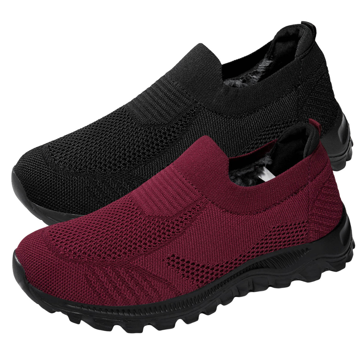 Fuzzy Snow Boots for Women Winter Boots B415