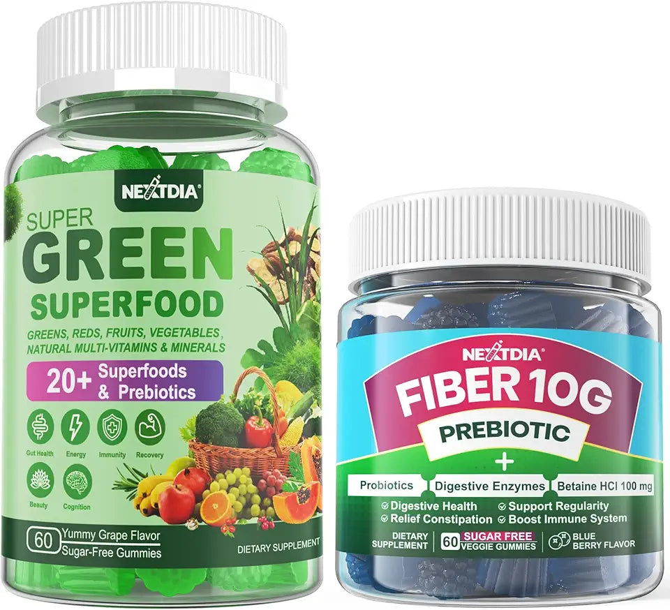 Fiber Gummies + Super Greens Gummies K281