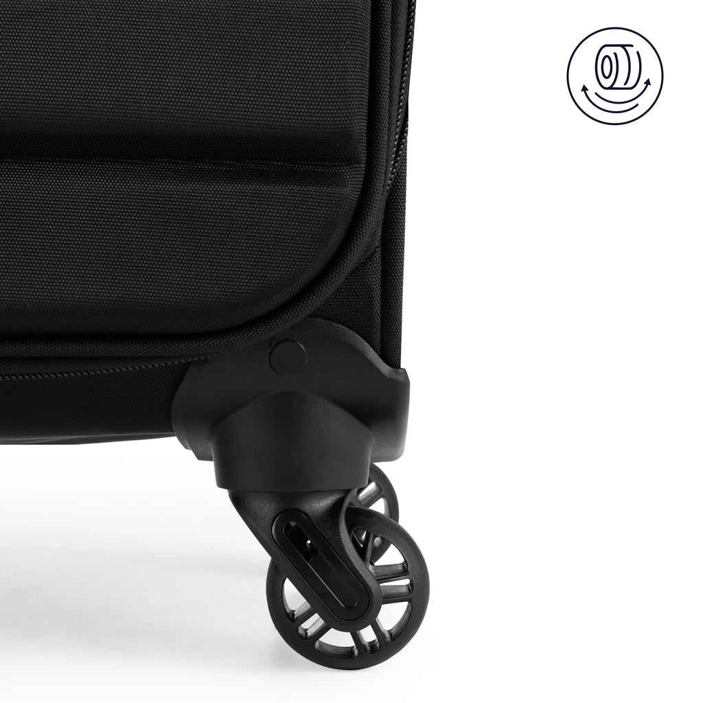 20" Black Softside Luggage F8357