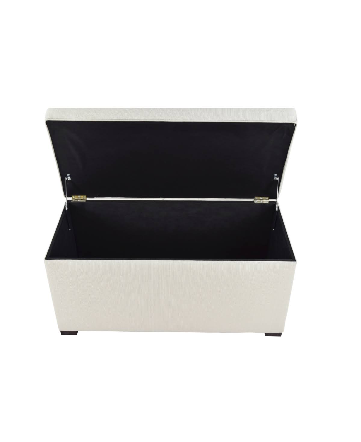 Beige Tufted Storage Bench S946