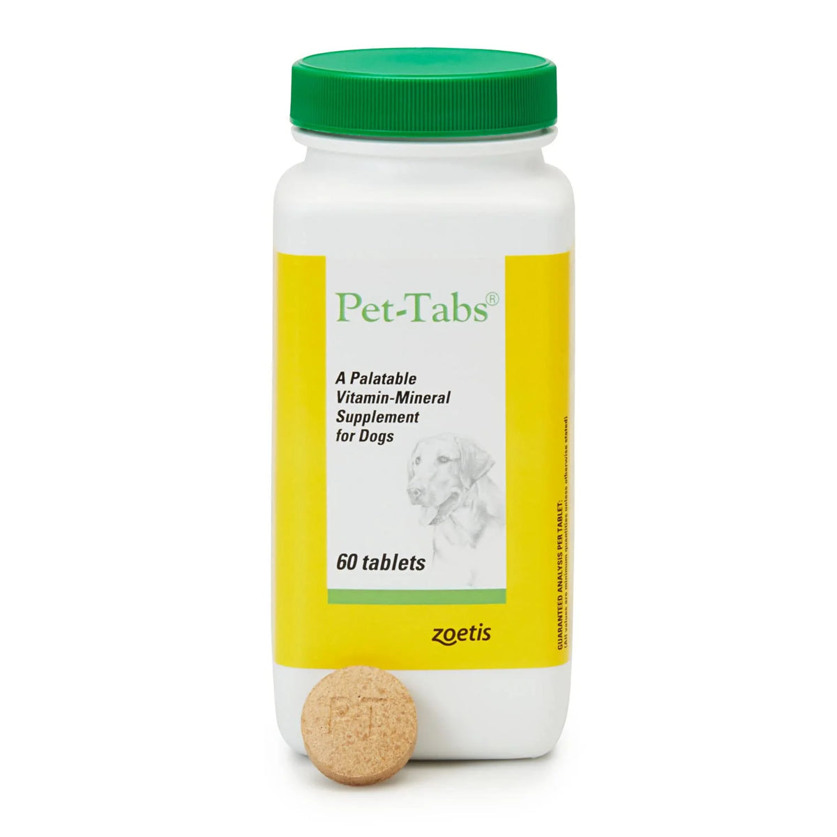 Chewable Tablet Multivitamin and Mineral Supplement for Dogs, 60 Count E10982